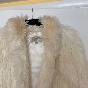 Fabulous Furs Donna Saylers curly lamb jacket.